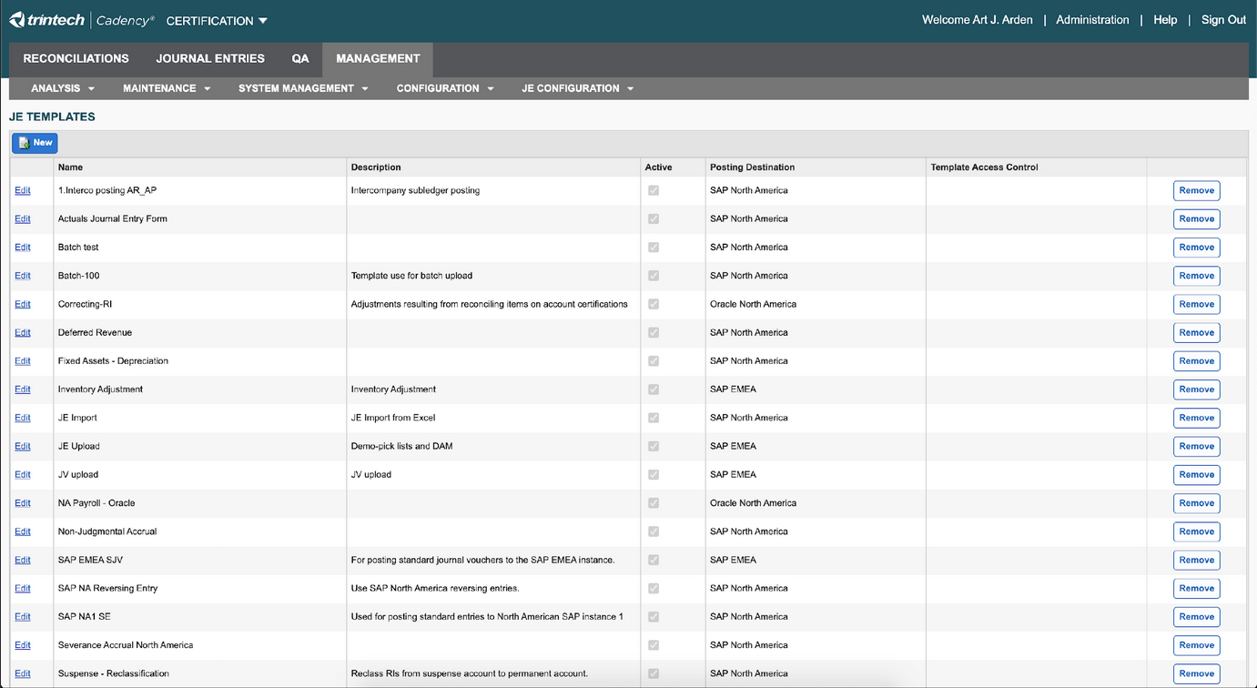An image of a list view screen.  The main colors are dark teal, two shades of gray, and white.